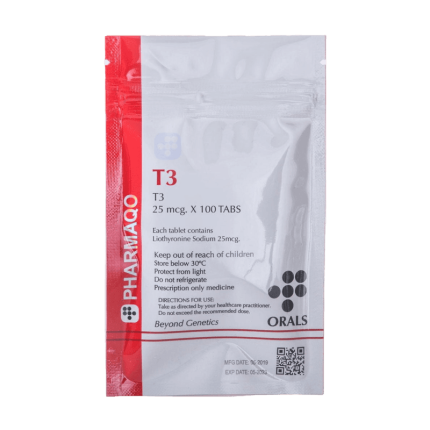 T3  – 25mcg – 50 Tabs